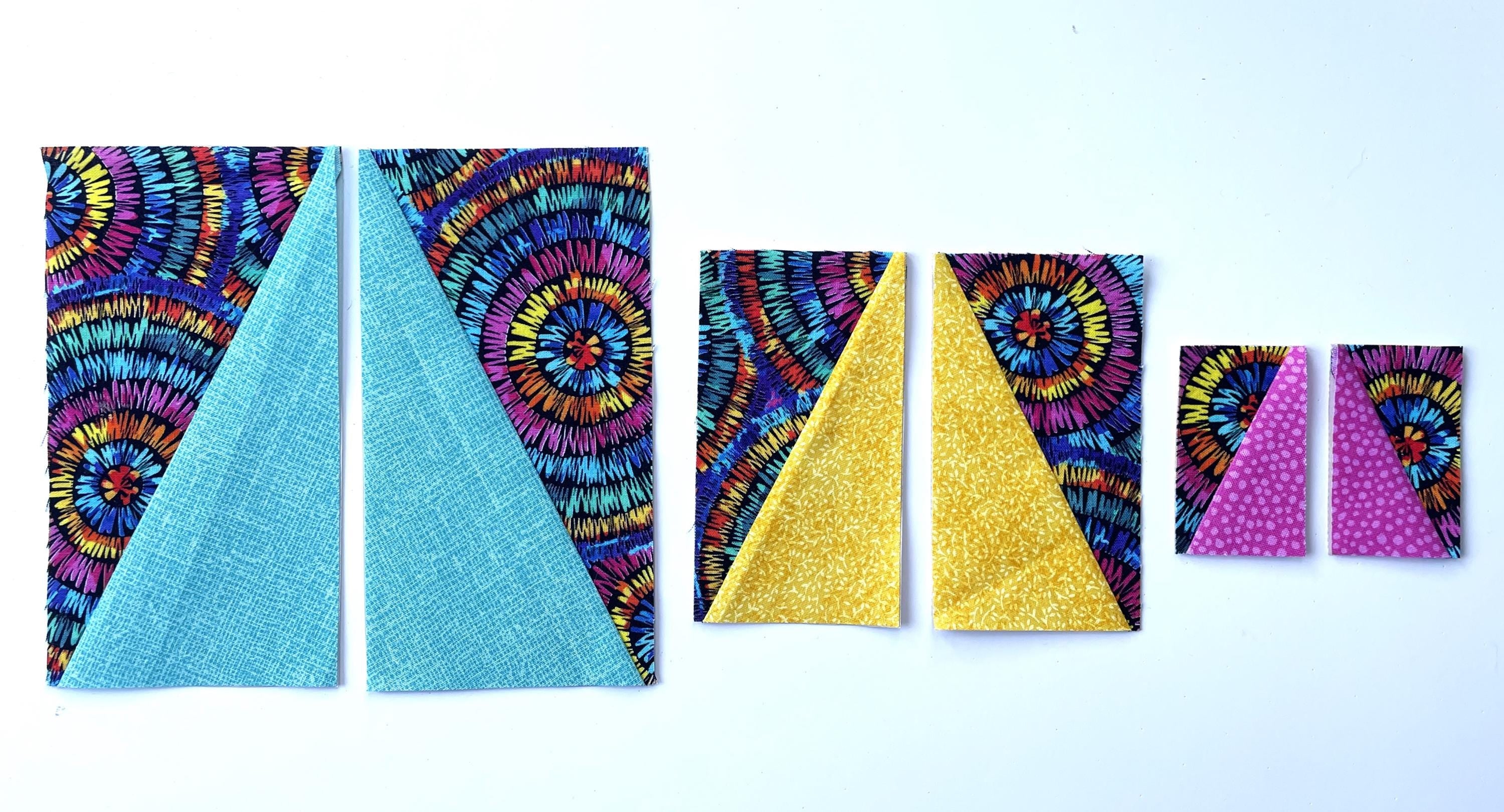 Half Rectangle Triangle (HRT) Blocks: PDF FPP Templates