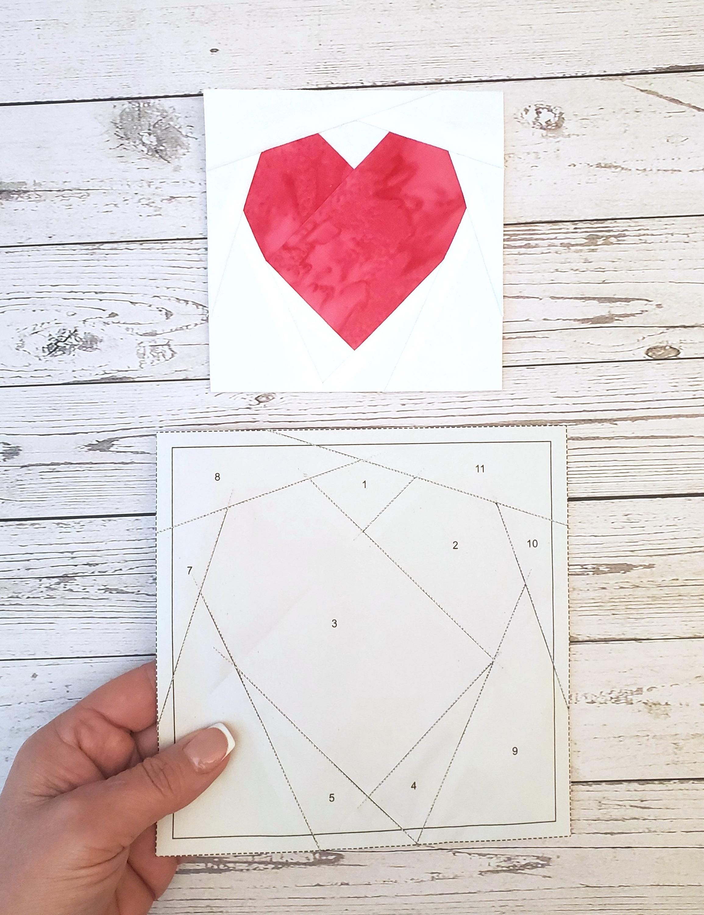 Classic Heart Blocks: PDF FPP Templates