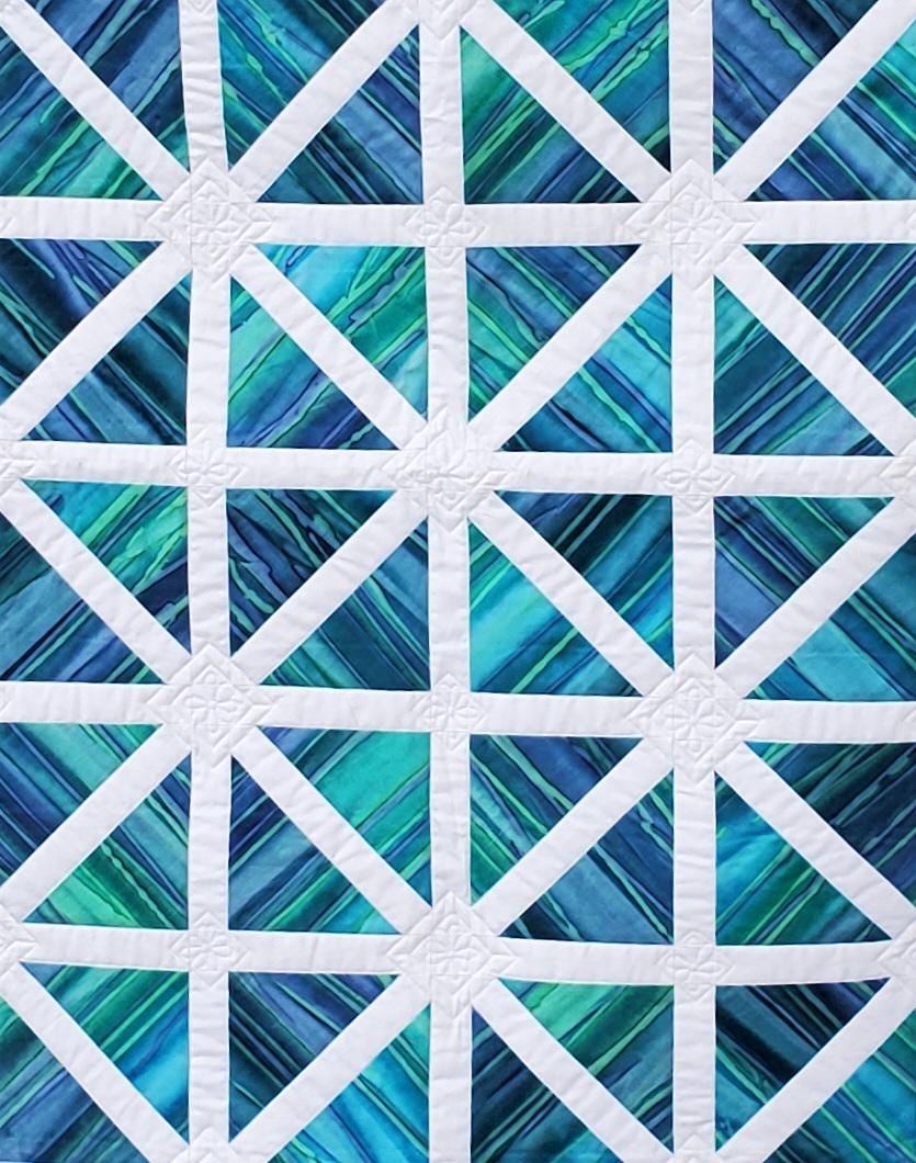 Lattice: PDF Quilt Pattern and FPP Templates