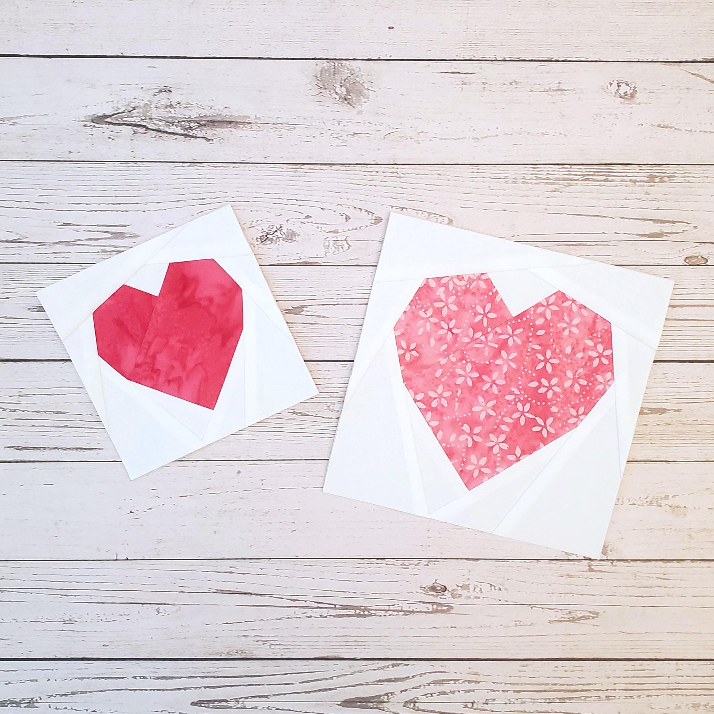 Classic Heart Blocks: PDF FPP Templates