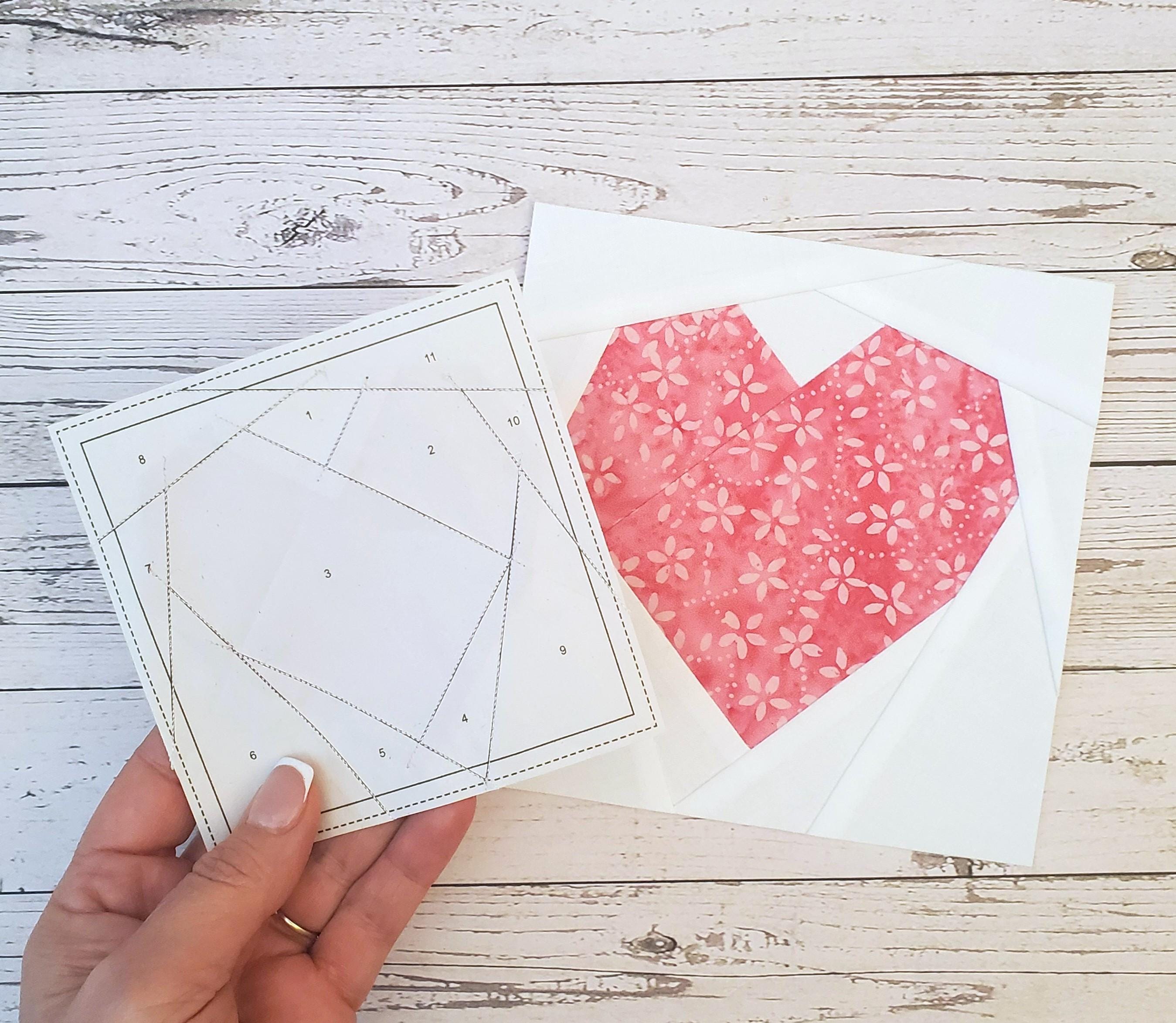Classic Heart Blocks: PDF FPP Templates