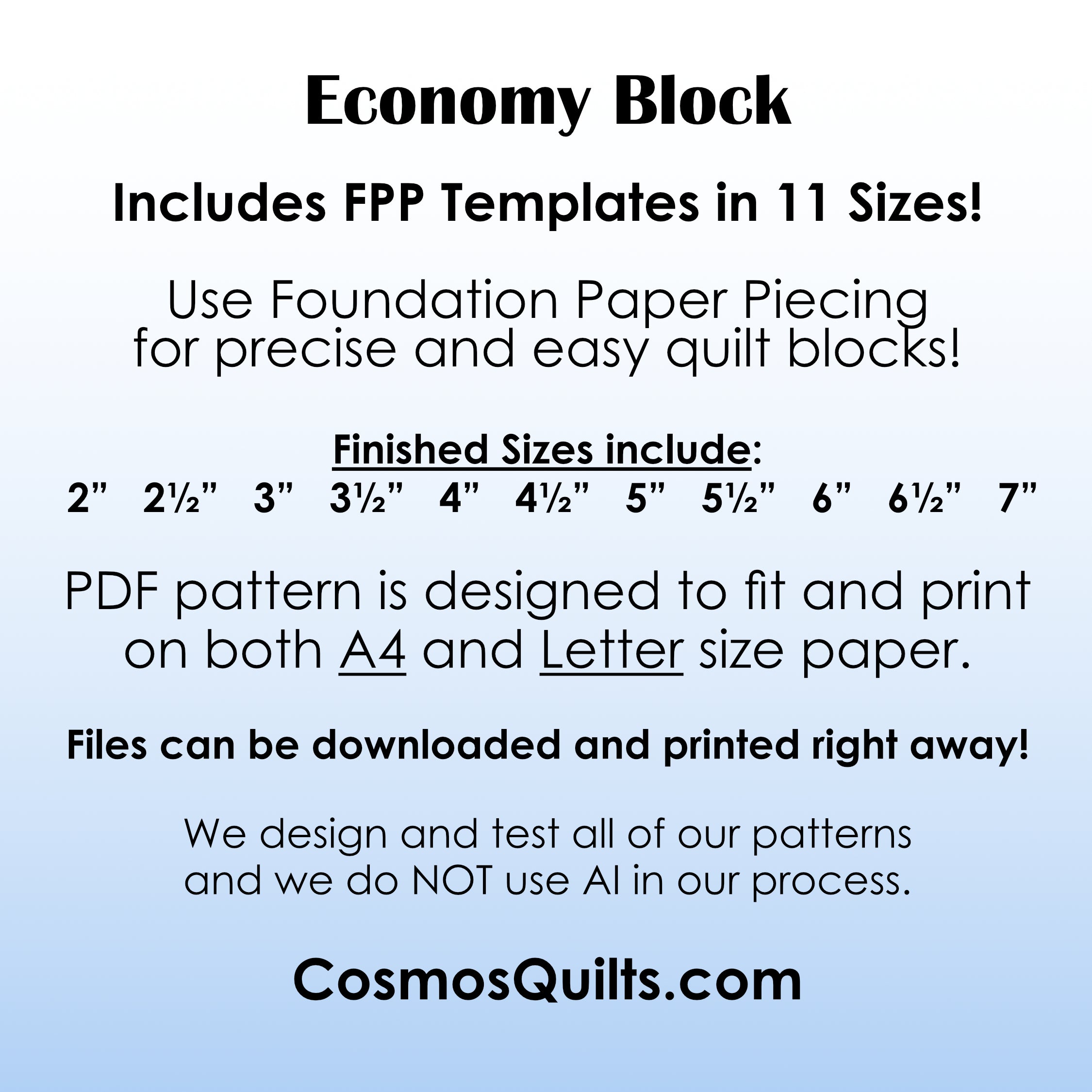 Economy Blocks: PDF FPP Templates
