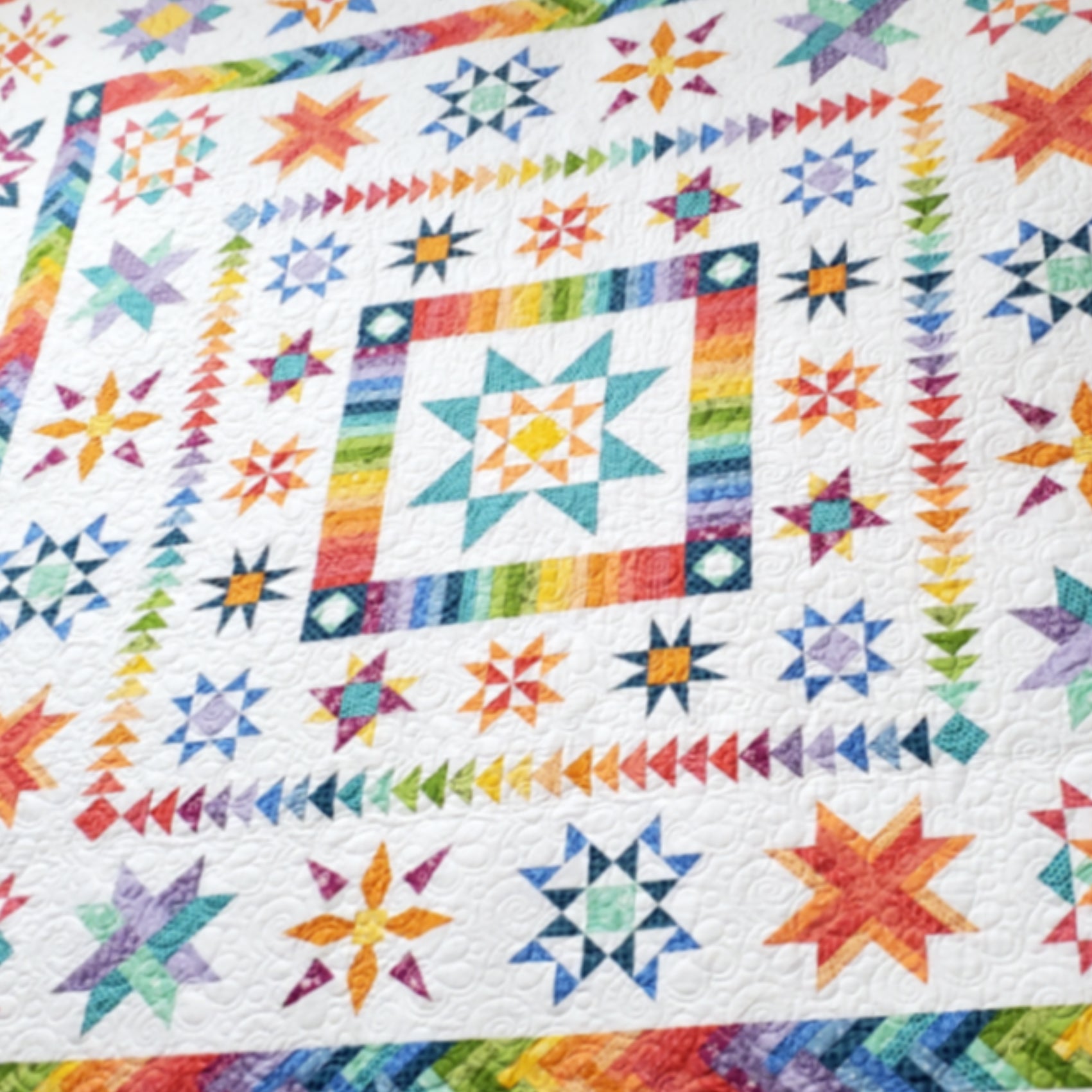 Cosmos Stars: Queen Fabric Kit (pattern sold separately)