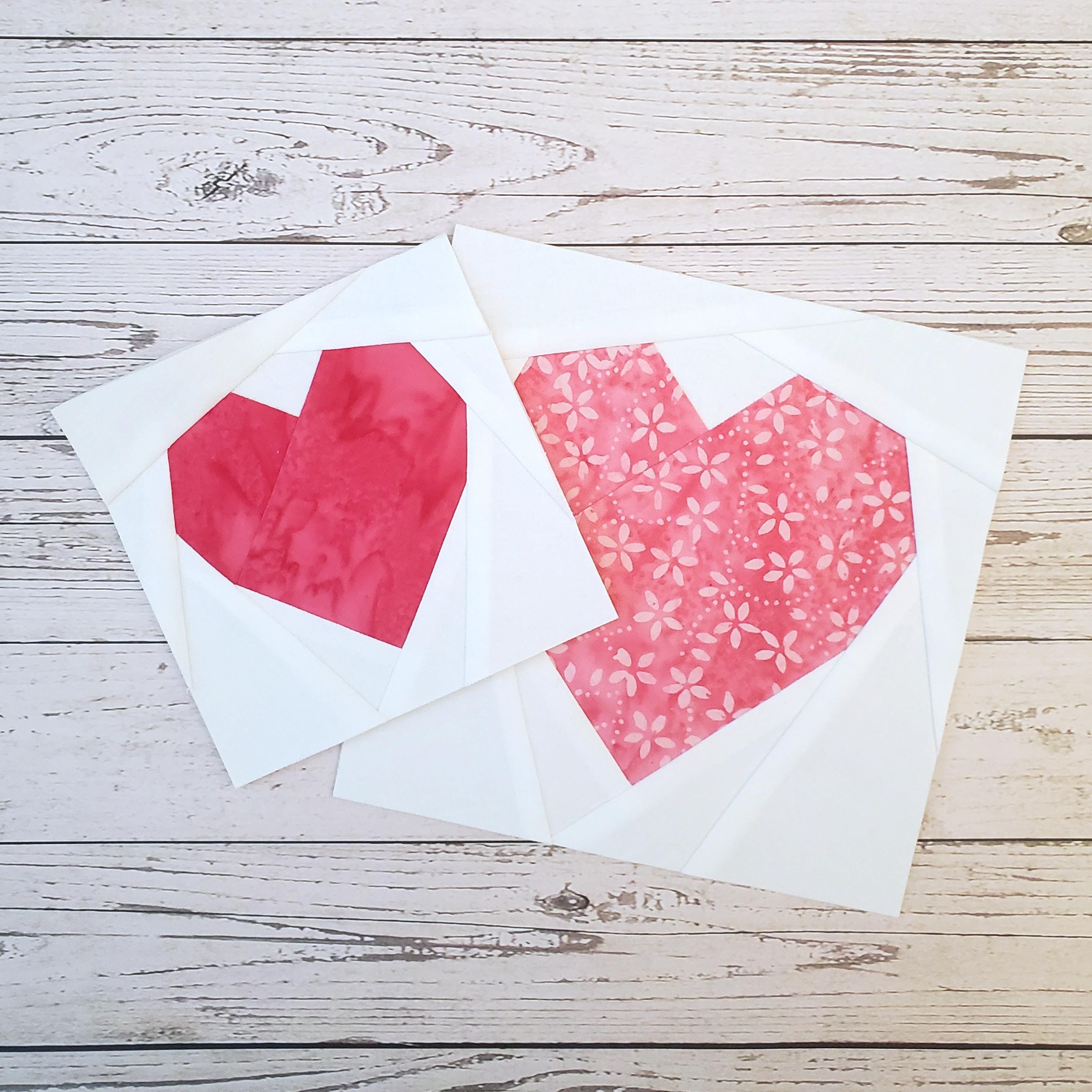 Classic Heart Blocks: PDF FPP Templates
