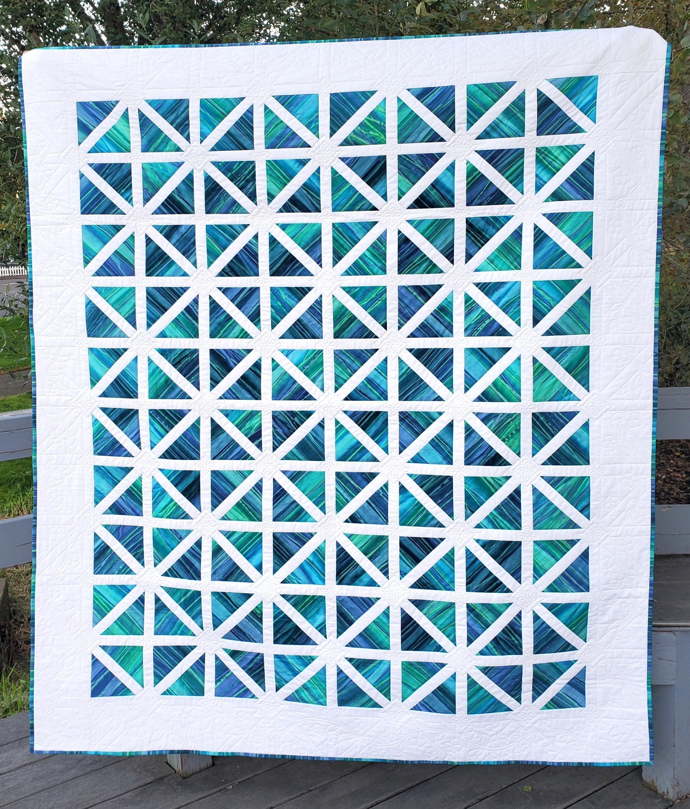 Lattice: PDF Quilt Pattern and FPP Templates