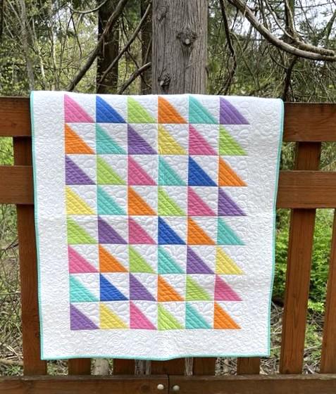 Half Square Triangles (HSTs) on a Sheet: PDF Templates