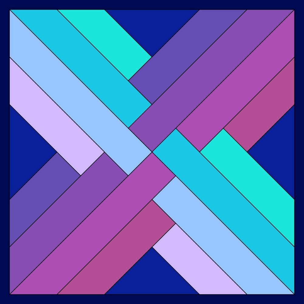 Color Weave Blocks: PDF FPP Templates