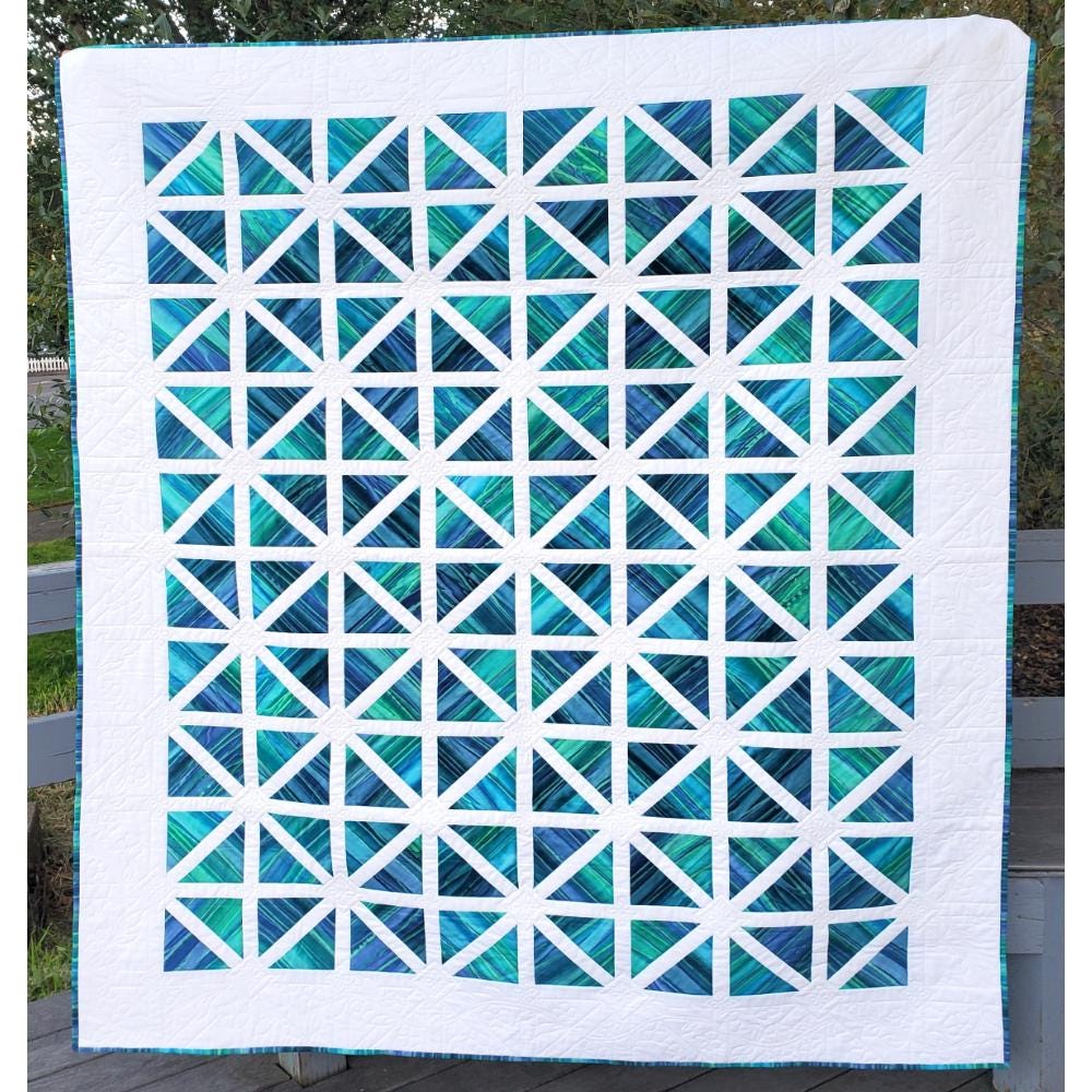 Lattice: Pre-Printed Quilt Pattern and FPP Templates