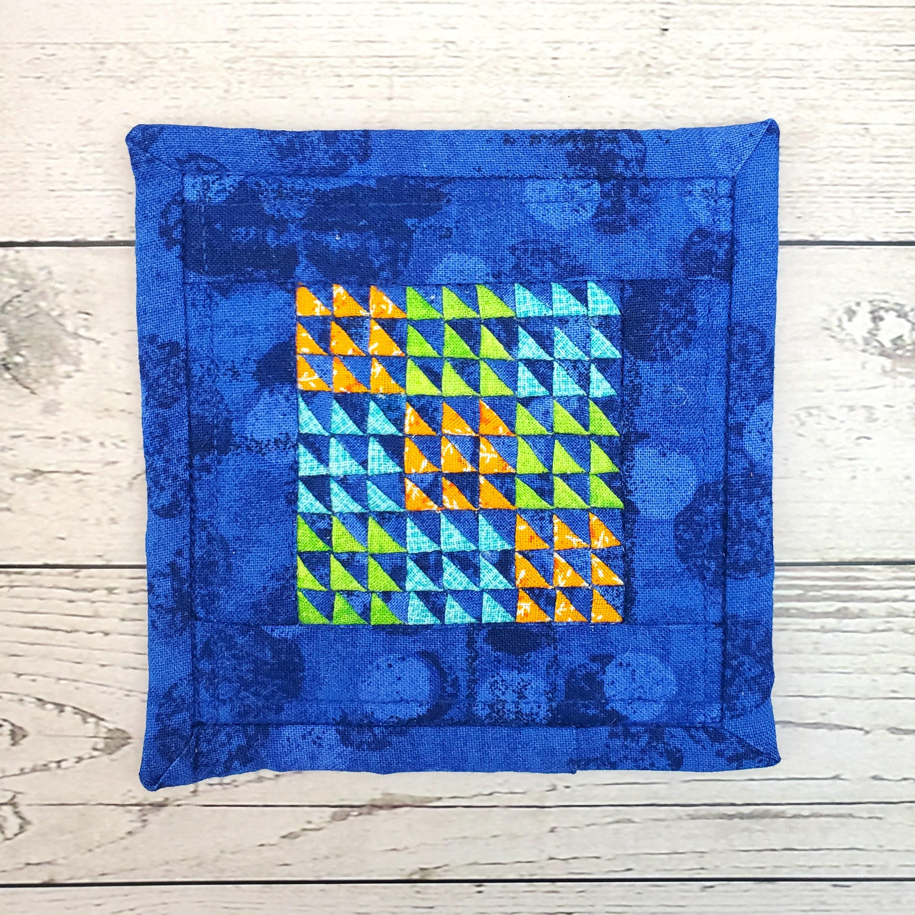 Mini Half Square Triangles (HSTs) in a Row: PDF FPP Templates