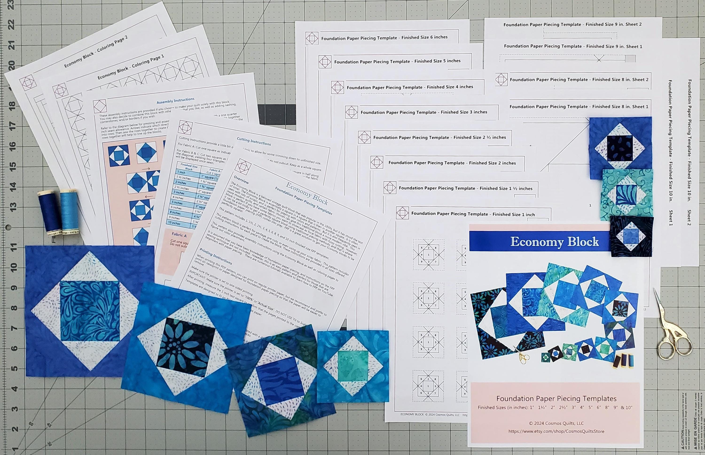 Economy Blocks: PDF FPP Templates