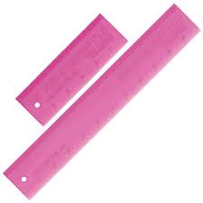 Add-a-Quarter Plus Pink Ruler