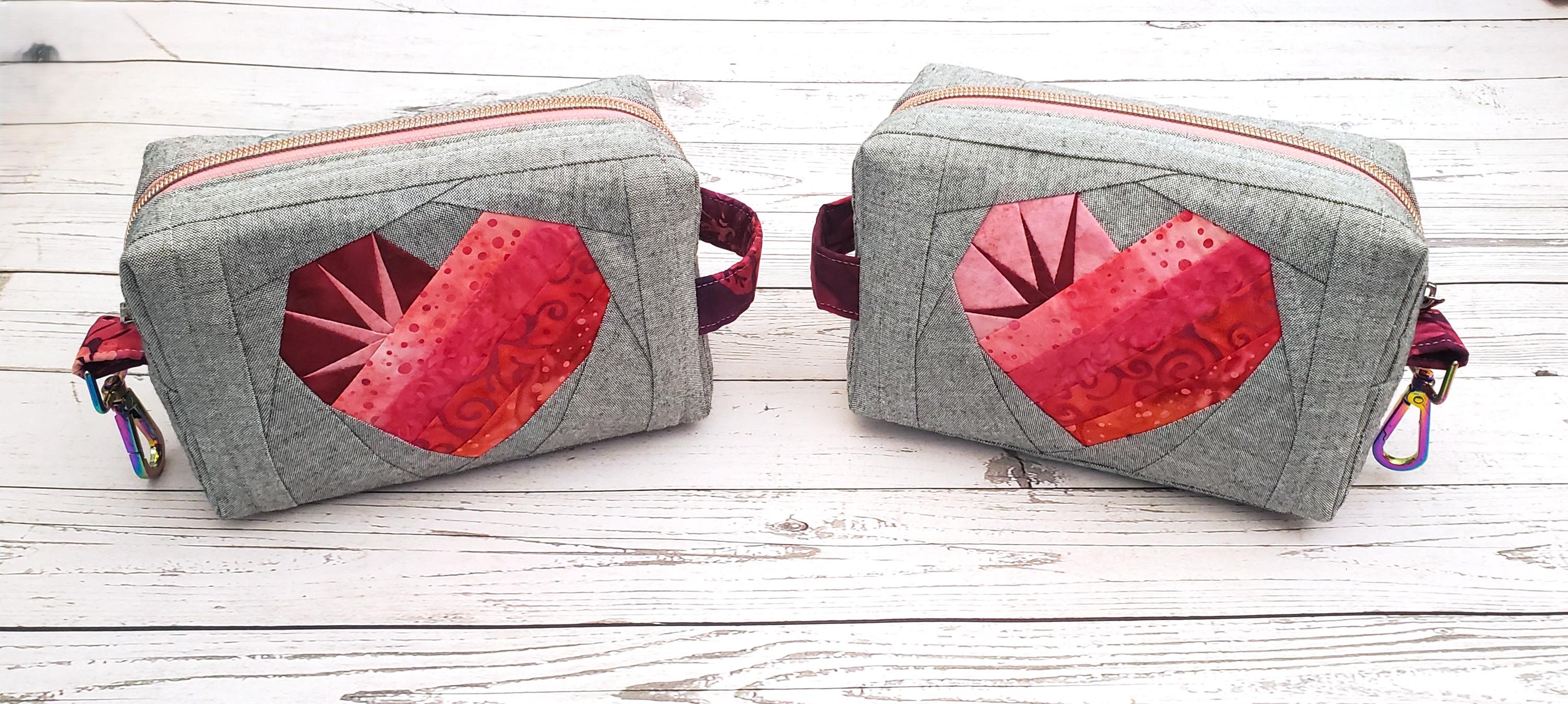 Heart Blocks - 8 Designs: PDF FPP Templates
