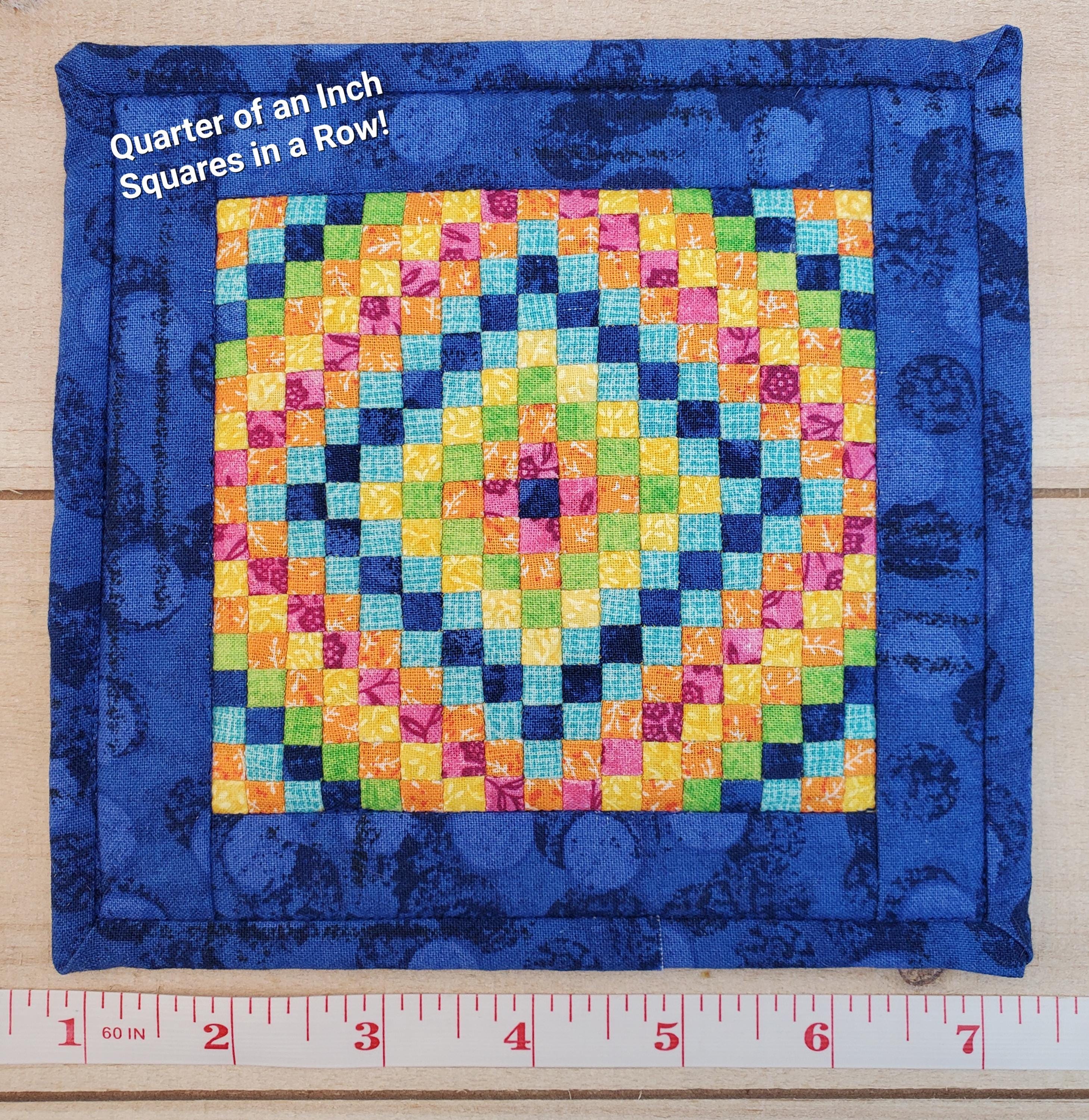Mini Squares in a Row: PDF FPP Templates