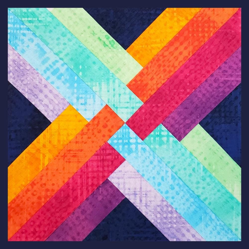 Color Weave Blocks: PDF FPP Templates